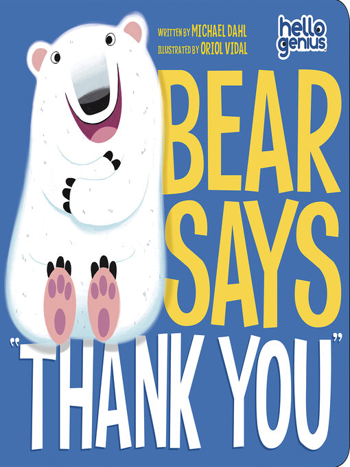 Cover image for Bear Says 